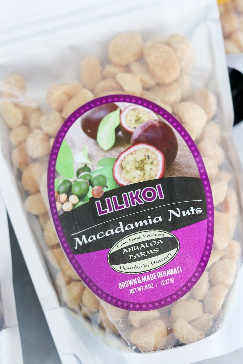 Ahualoa Lilikoi Roasted Macadamia Nuts, 8oz